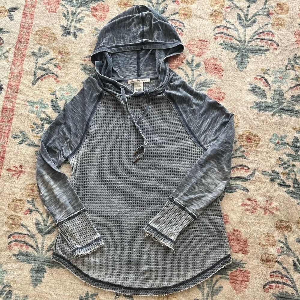 American Rag Cie Blue Pullover Hoodie